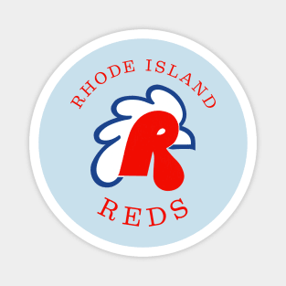 Historic Rhode Island Reds Hockey Magnet